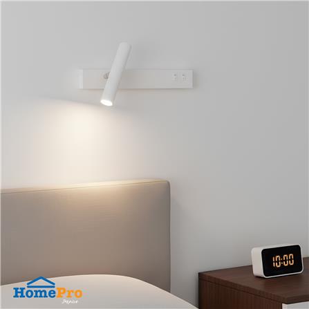 ไฟกิ่งภายใน LED MD008-3627-30 WH  8 วัตต์ DAYLIGHT/COOL WHITE/WARM WHITE สีขาว 1 หัว_1