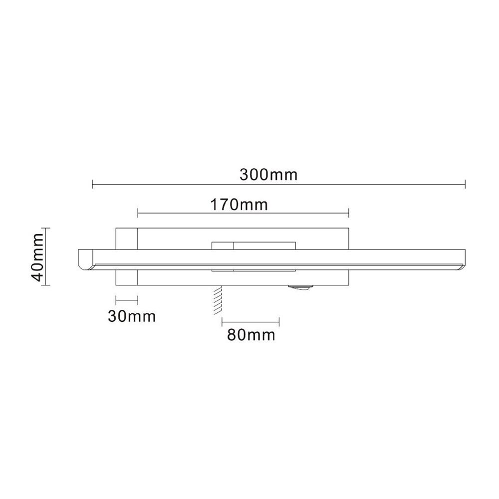 ไฟกิ่งภายใน LED CARINI MD008-3676 BK 5 วัตต์ DAYLIGHT/COOL WHITE/WARM WHITE สีดำ/ขาว 1 หัว