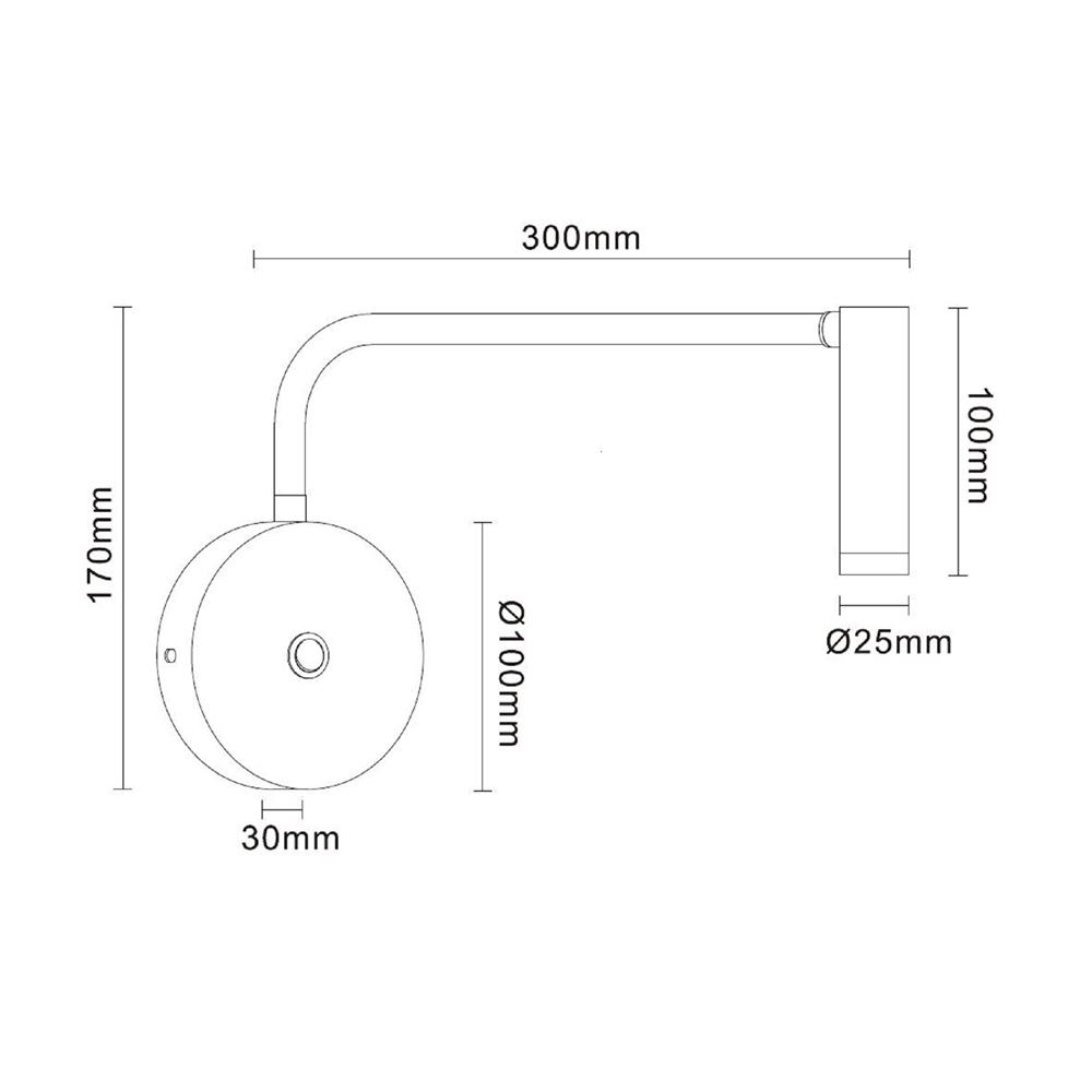 ไฟกิ่งภายใน LED CARINI MD008-3679 BK 3 วัตต์ DAYLIGHT/COOL WHITE/WARM WHITE สีดำ 1 หัว