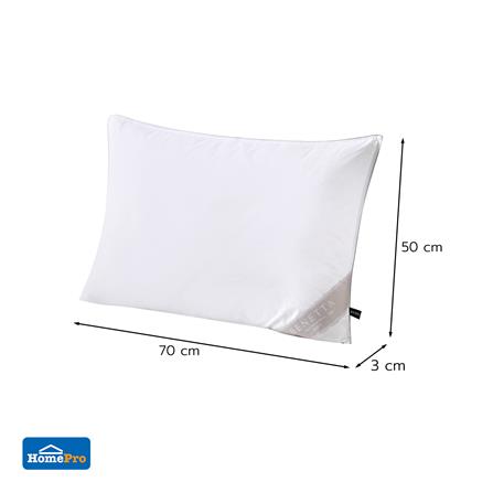 หมอนหนุน ขนเป็ด BENETTA DUCK DOWN SOFT 50x70 ซม. สีขาว_7