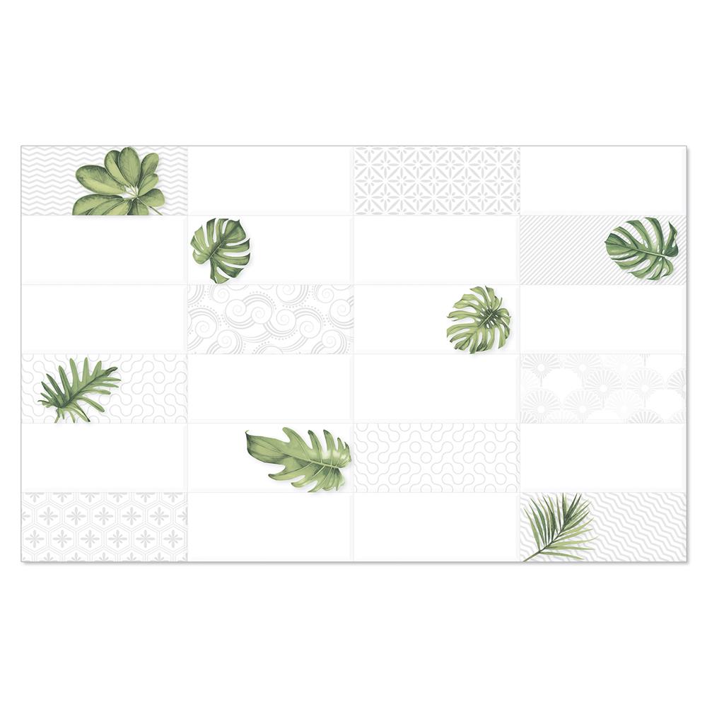 กระเบื้องผนัง 25x40 ซม. ภูผา อัลเทีย เดคโค่ ไวท์ A 1 ตร.ม.