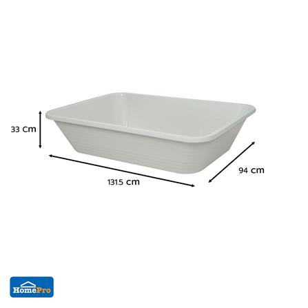 อ่างเปลไนลอนเหลี่ยม MATALL 240 ลิตร สีเบจ_4
