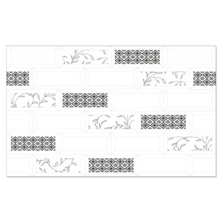 กระเบื้องผนัง 25x40 ซม. ภูผา เดนิส ไวท์ A 1 ตร.ม._0