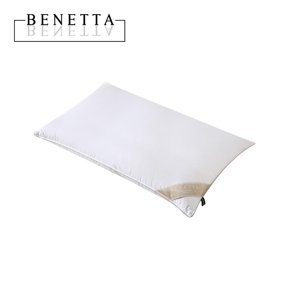 หมอนหนุน ขนห่าน BENETTA EXTRA GOOSE DOWN SOFT 22x35 นิ้ว สีขาว