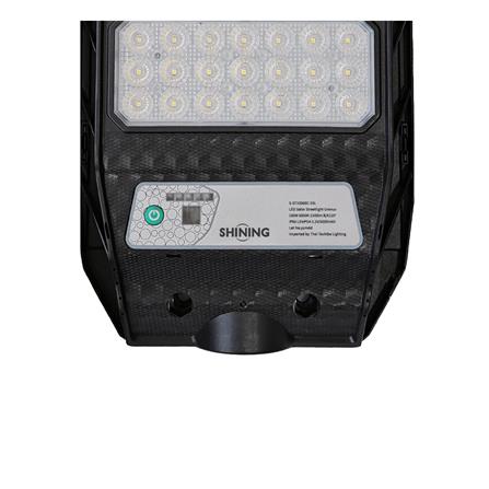 ไฟถนน SOLAR SHINING URANUS 150 วัตต์ DAYLIGHT สีดำ_2