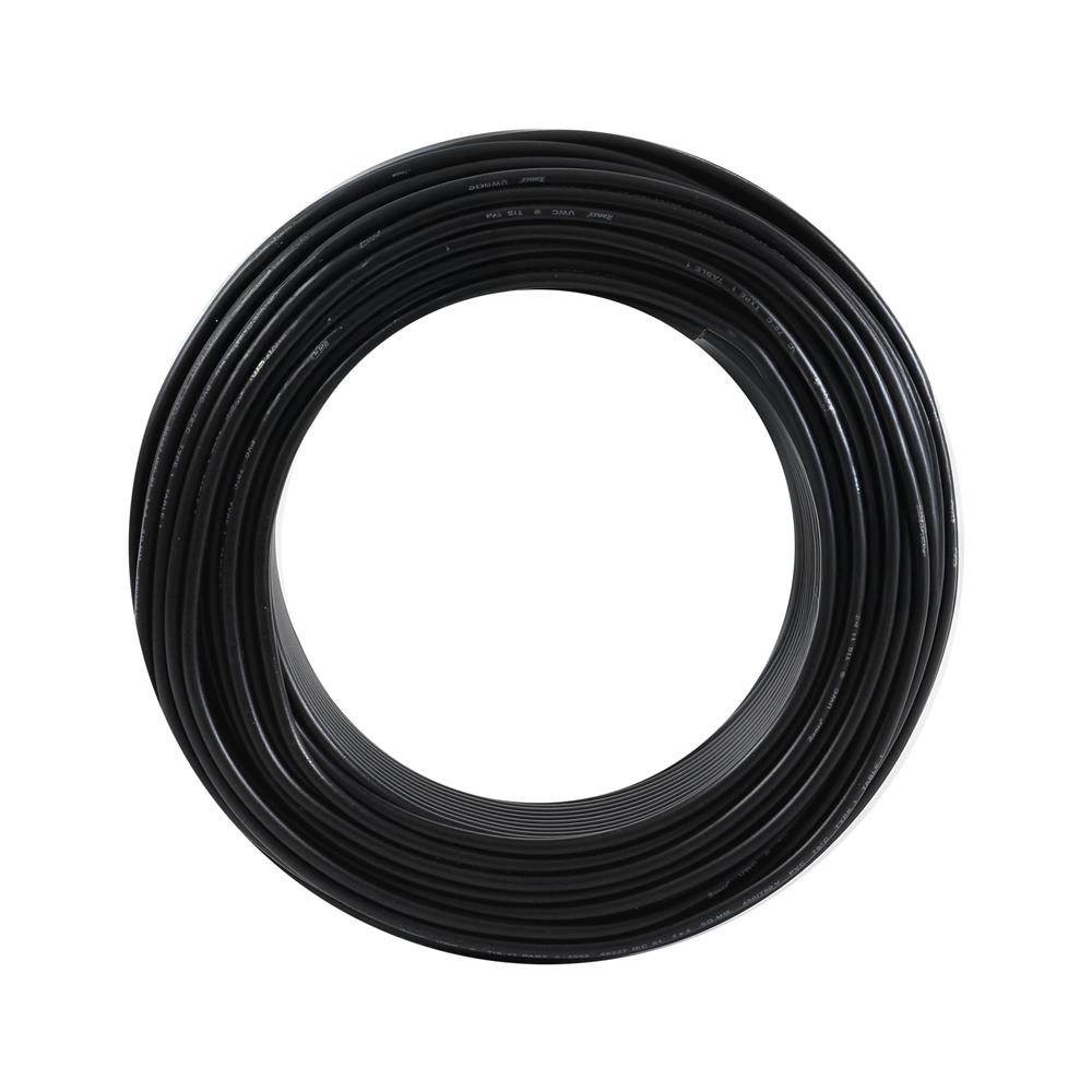 สายไฟ THW IEC01 RANZZ 1x4 ตร.มม. 50 ม. สีดำ