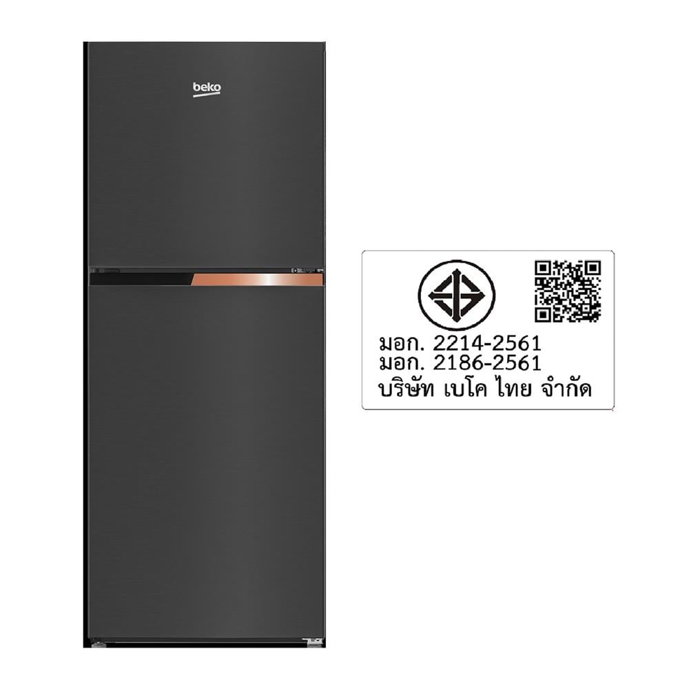 ตู้เย็น 2 ประตู BEKO RDNT371I50K 12 คิว สีเทาเข้ม