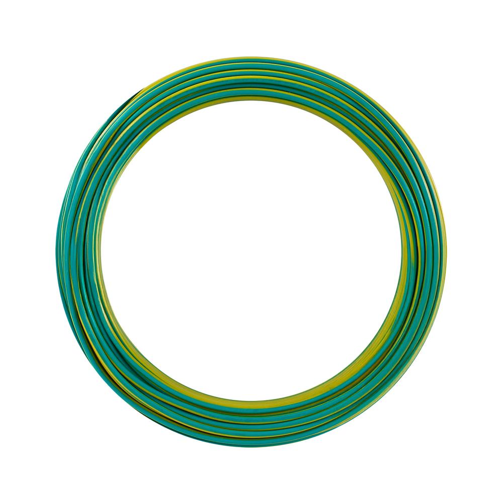 สายไฟ THW IEC01 RANZZ 1x1.5 ตร.มม. 50 ม. สีเขียว/เหลือง