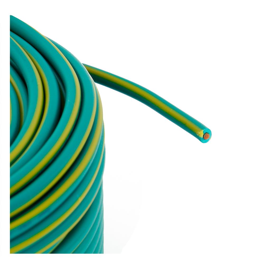 สายไฟ THW IEC01 RANZZ 1x2.5 ตร.มม. 50 ม. สีเขียว/เหลือง