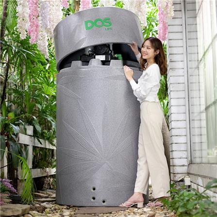 ถังเก็บน้ำ DOS WATER PAC NSN 1500 ลิตร + ปั๊มน้ำ HITACHI WMPV400XX2 400 วัตต์ + เครื่องกรองน้ำใช้ DUPONT สีเทา_2