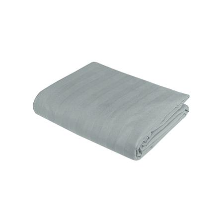 ผ้าปูที่นอน PICASSO MICRO 300TC STRIPE 72x78 นิ้ว สี GREY_2