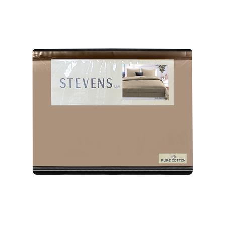 ชุดผ้าปูที่นอน 3.5 ฟุต (ชุด 4 ชิ้น) STEVENS PURE COTTON PZ02LB_4