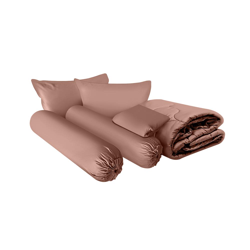 ชุดผ้าปูที่นอน 6 ฟุต (ชุด 6 ชิ้น) STEVENS PURE COTTON PZ02OR