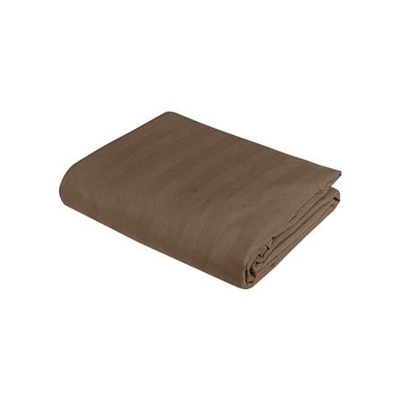 ผ้าปูที่นอน PICASSO MICRO 300TC STRIPE 72x78 นิ้ว สี BROWN_2