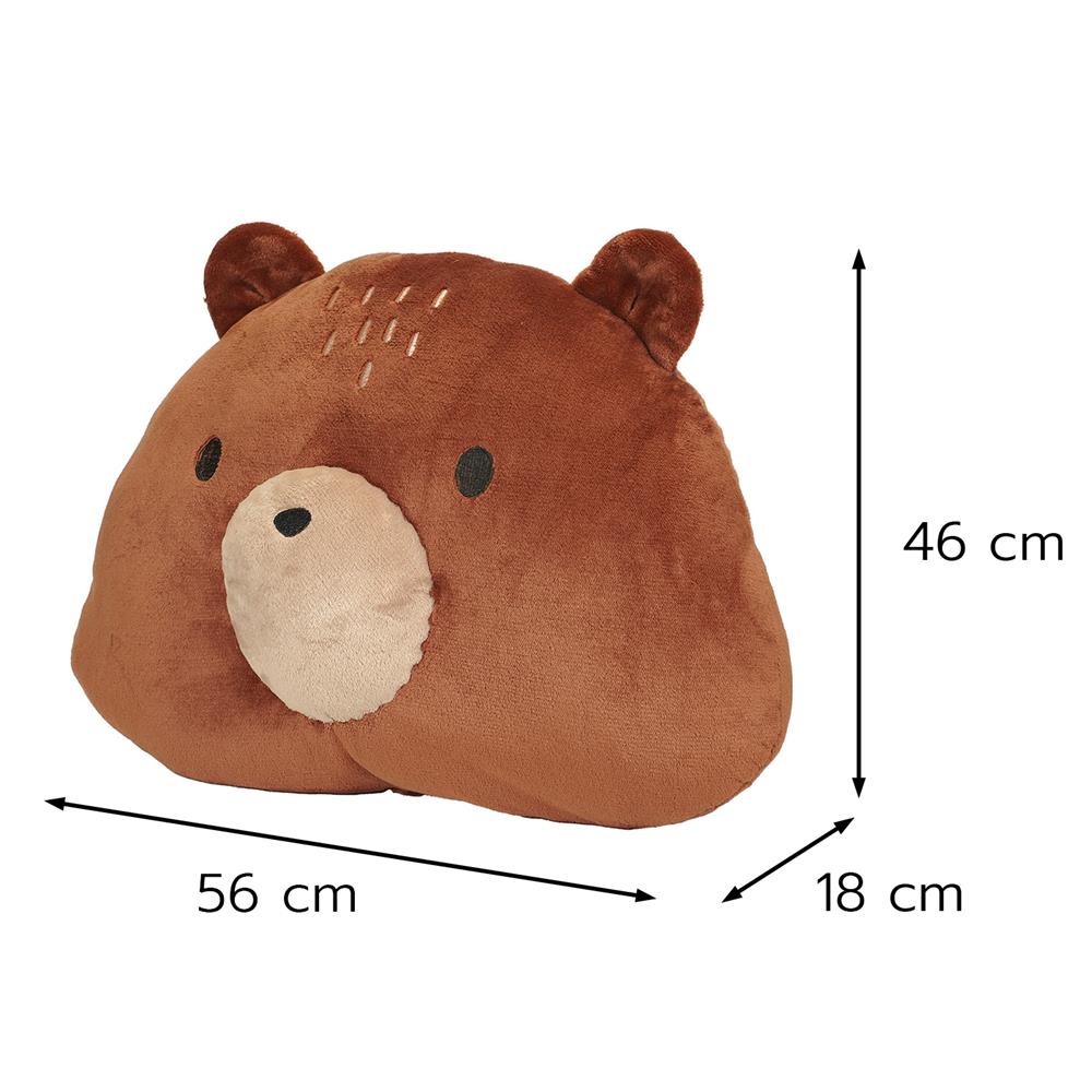 หมอนอิง SNAZZ LITTLE-B 18X22 นิ้ว สีน้ำตาล