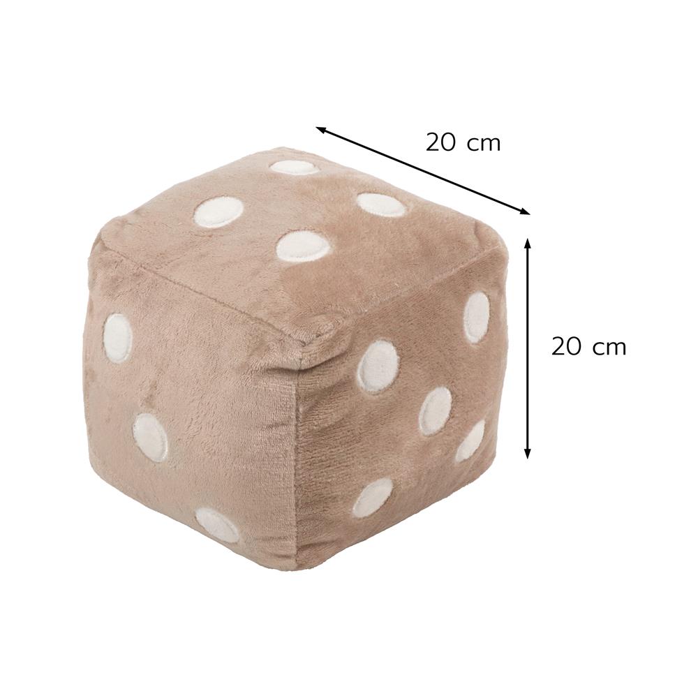หมอนอิง SNAZZ LITTLE 8X8 นิ้ว สีน้ำตาล