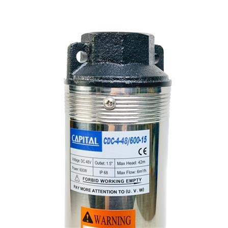 ปั๊มบาดาลโซล่าเซลล์ CAPITAL CDC-4-48/600 600 วัตต์_5