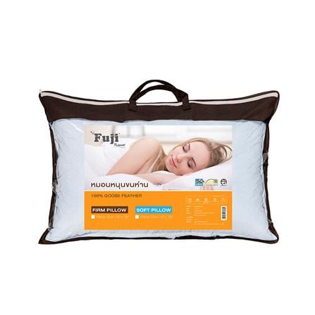 หมอนสุขภาพ ขนห่าน PICASSO GOOSEDOWN FIRM 19x29 นิ้ว สี WHITE_4