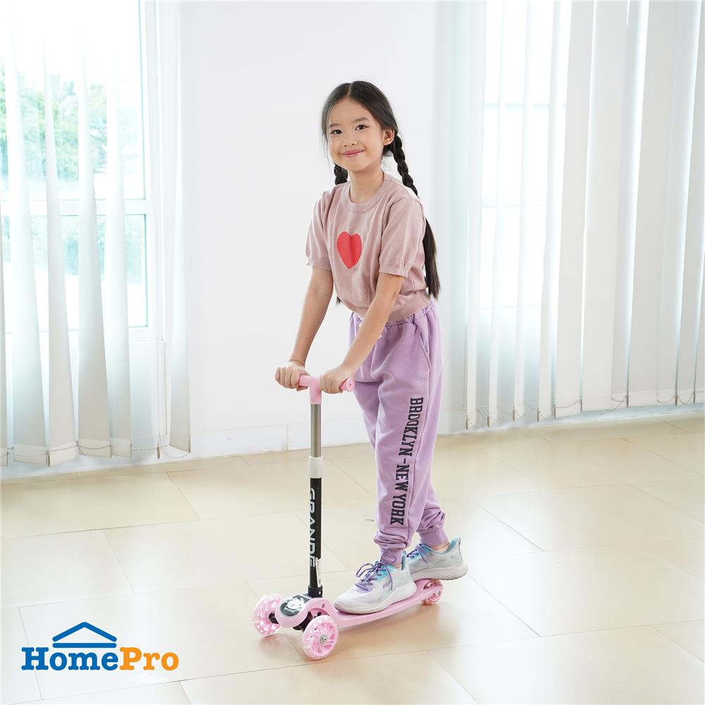 สกู๊ตเตอร์เด็ก GRANDE JSC1001-1 V1 สีชมพู