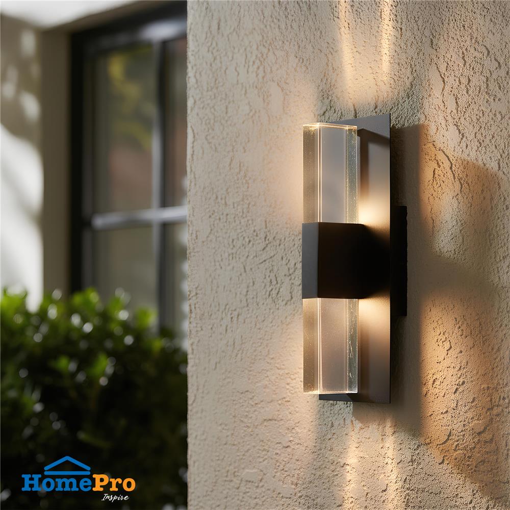 ไฟกิ่งภายนอก LED CARINI BO-G5108D/S 10 วัตต์ WARM WHITE สีดำ