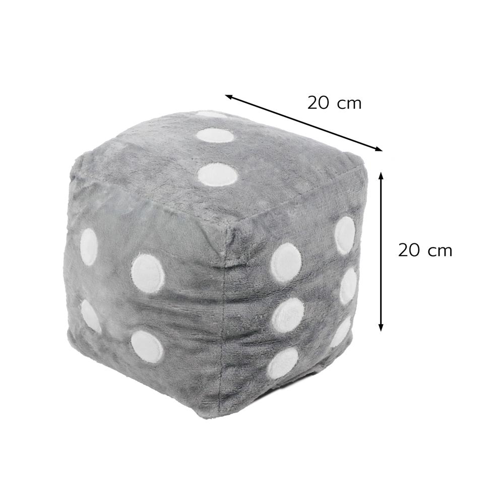 หมอนอิง SNAZZ LITTLE 8X8 นิ้ว สีเทา