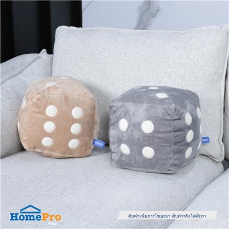 หมอนอิง SNAZZ LITTLE 8X8 นิ้ว สีเทา_5