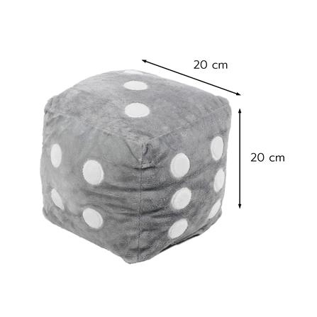 หมอนอิง SNAZZ LITTLE 8X8 นิ้ว สีเทา_7