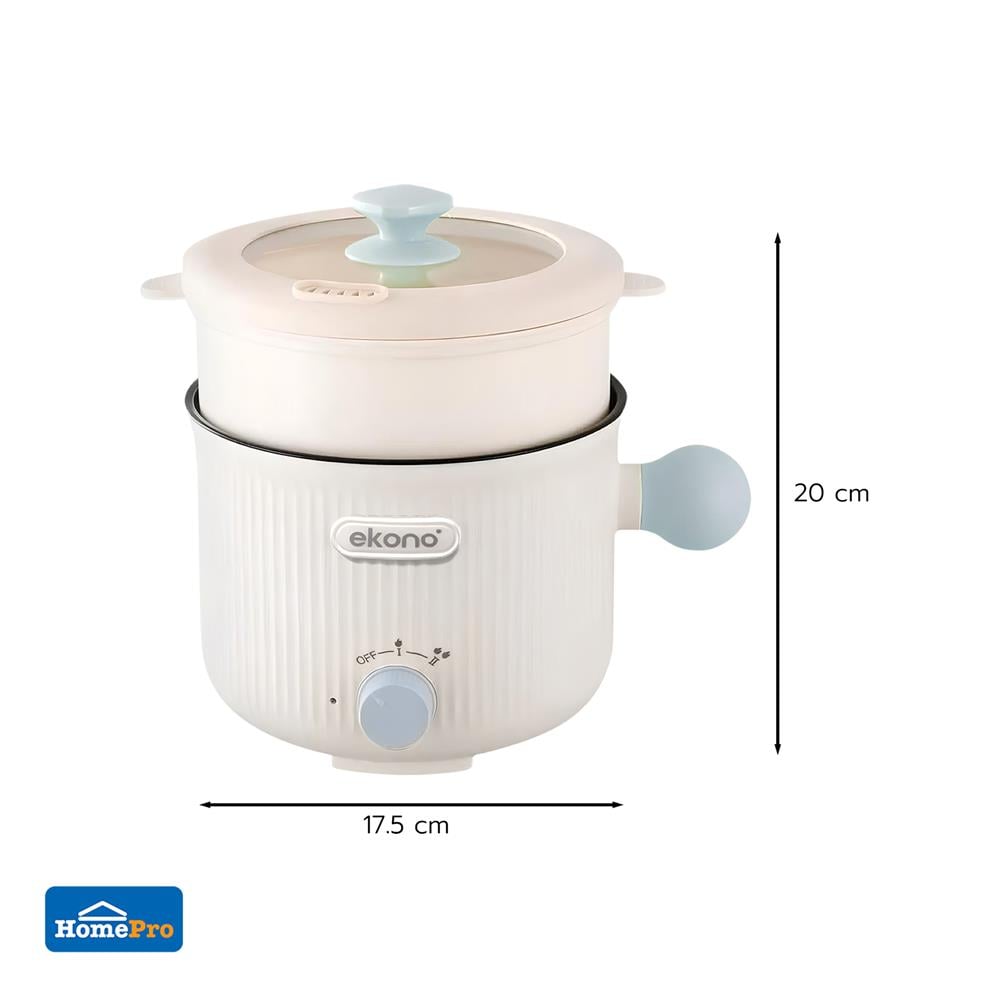 หม้ออเนกประสงค์ EKONO EK-ETP01 สีขาว 1 ลิตร