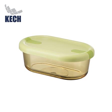 กล่องอาหารแก้ว KECH HOPE 1SLOT 0.75 ลิตร สีเขียว_0