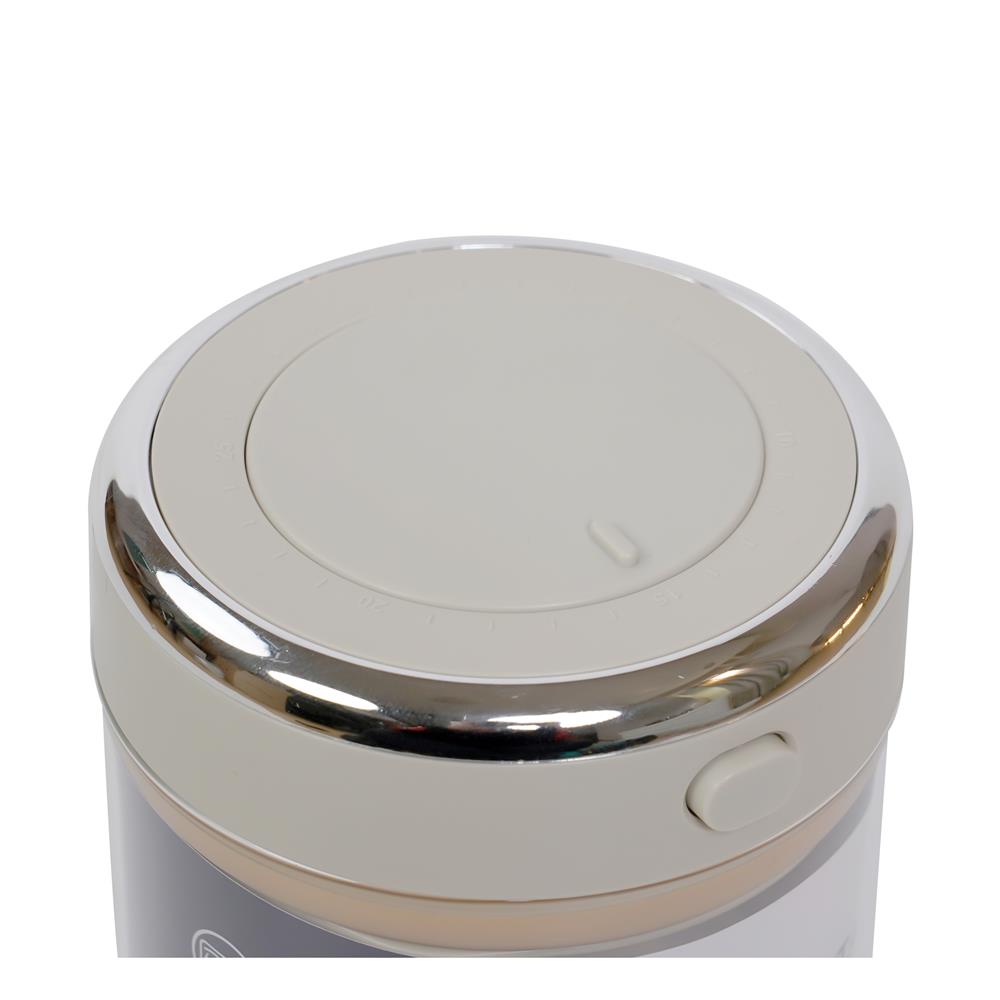 ขวดโหลแก้วบอโรซิลิเกต ฝากด 1100 มล. KECH ARISTA สีขาว