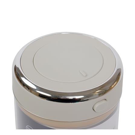 ขวดโหลแก้วบอโรซิลิเกต ฝากด 1100 มล. KECH ARISTA สีขาว_2