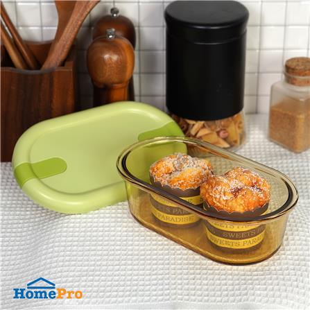 กล่องอาหารแก้ว KECH HOPE 1SLOT 0.75 ลิตร สีขาว_4