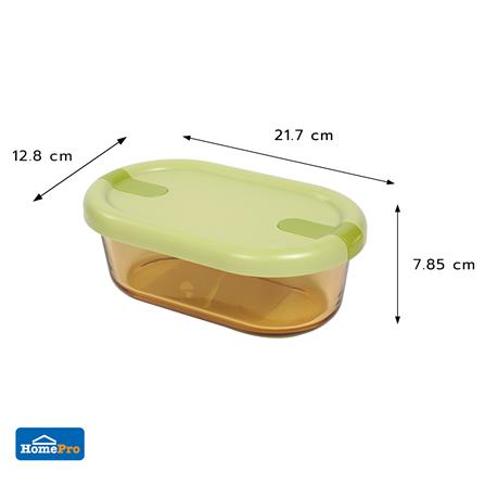 กล่องอาหารแก้ว KECH HOPE 1SLOT 0.75 ลิตร สีขาว_6