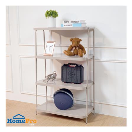 ชั้นวางของ 4 ชั้น STACKO LAMI 40x73.2x155 ซม. สีวอร์มเกรย์_3