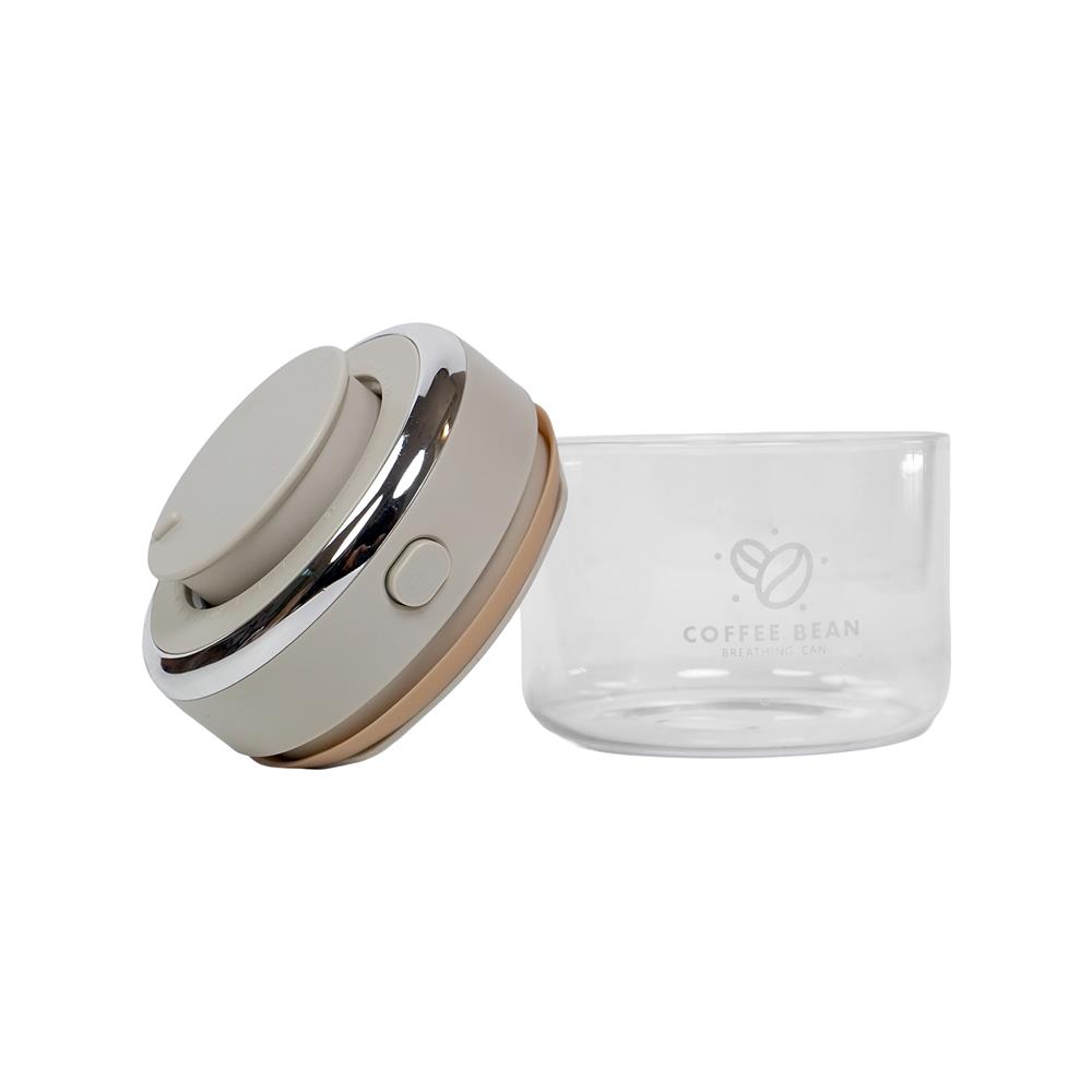 ขวดโหลแก้วบอโรซิลิเกต ฝากด 500 มล. KECH ARISTA สีขาว