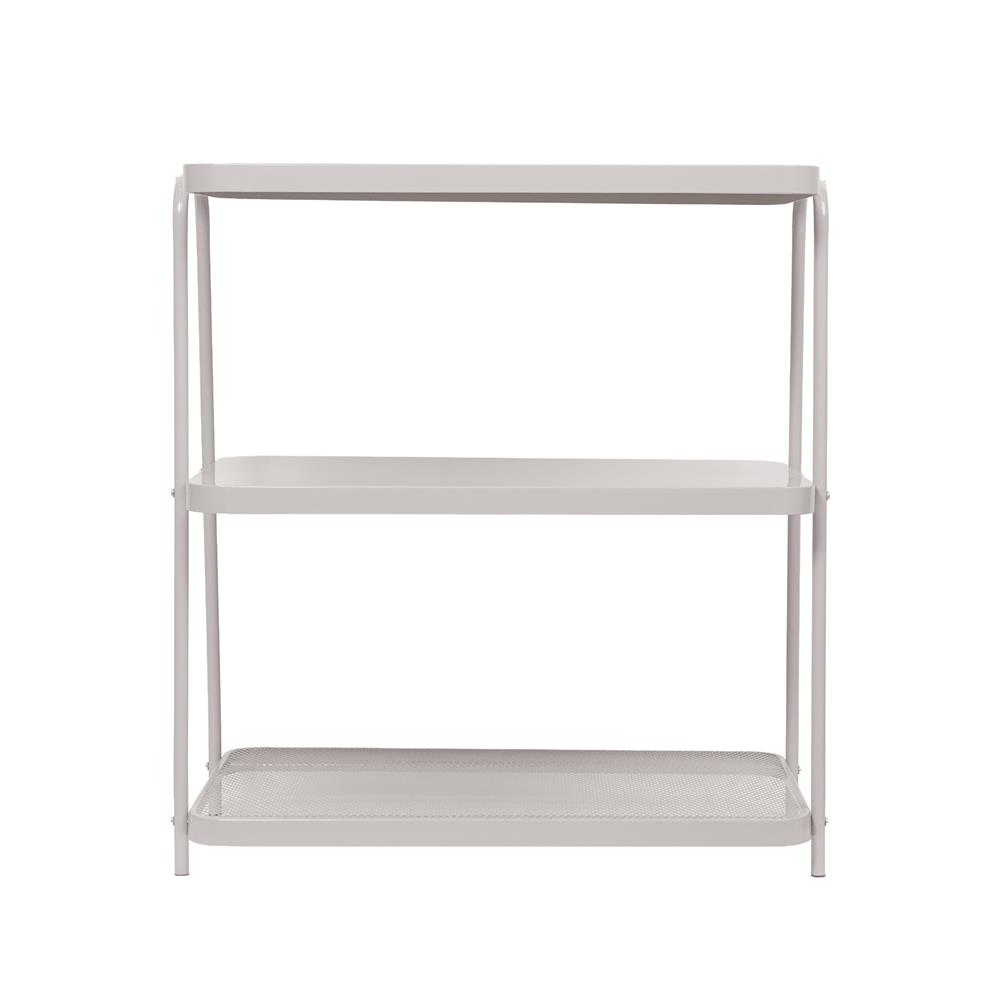 ชั้นวางของ 3 ชั้น STACKO LAMI 40x73.2x80 ซม. สีวอร์มเกรย์