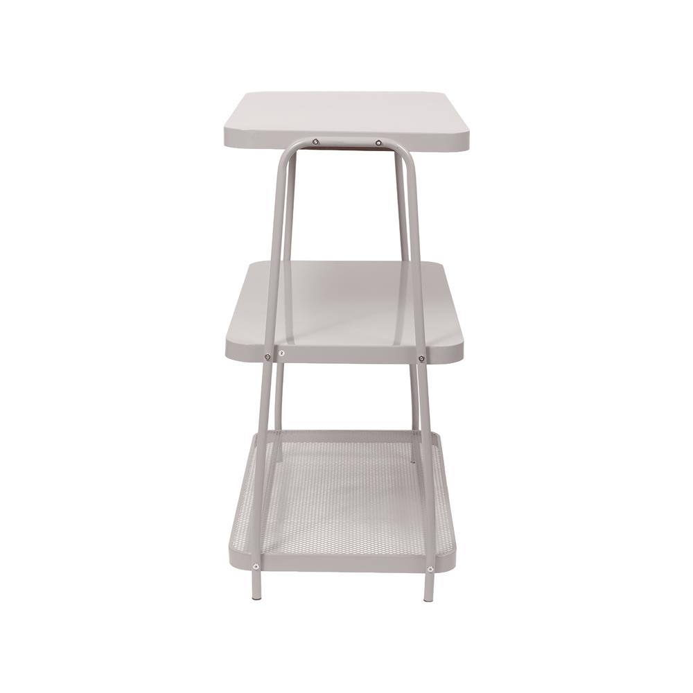 ชั้นวางของ 3 ชั้น STACKO LAMI 40x73.2x80 ซม. สีวอร์มเกรย์
