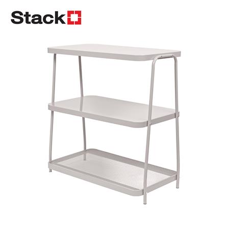 ชั้นวางของ 3 ชั้น STACKO LAMI 40x73.2x80 ซม. สีวอร์มเกรย์_0