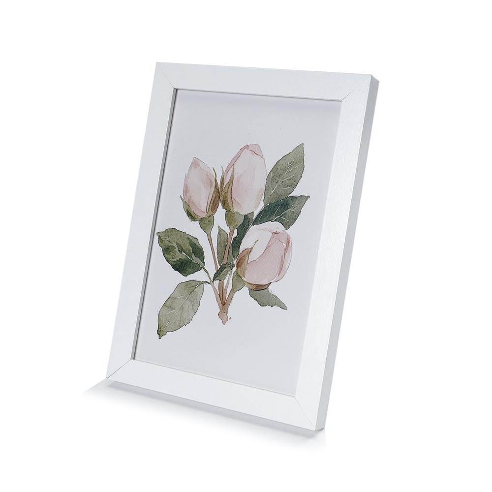 กรอบรูป HOME LIVING STYLE LENORA 4x6 นิ้ว สีขาว