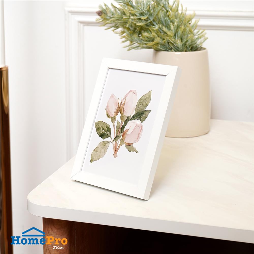 กรอบรูป HOME LIVING STYLE LENORA 4x6 นิ้ว สีขาว