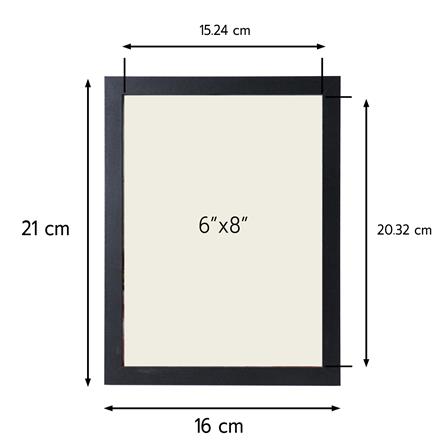 กรอบรูป HOME LIVING STYLE LENORA 6x8 นิ้ว สีดำ_7