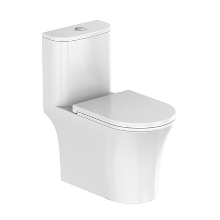 สุขภัณฑ์ 1 ชิ้น HAFELE 495.61.483 สีขาว_0