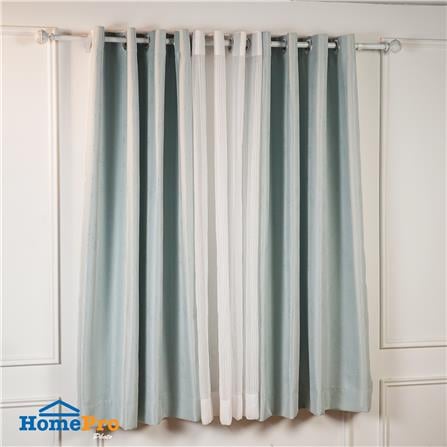 ผ้าม่าน EYELET HOME LIVING STYLE FLORENCE UV 145X160 ซม. สีเขียว_5