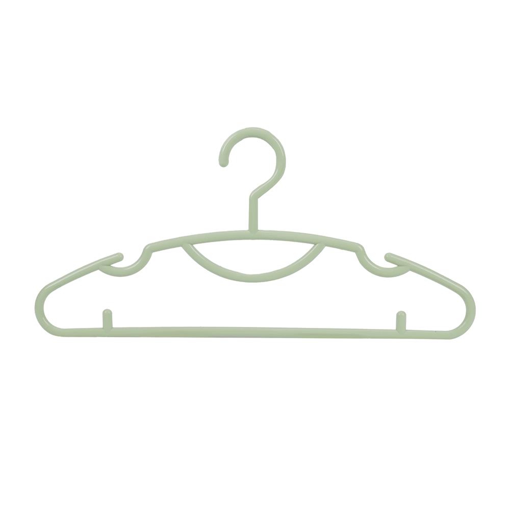 ไม้แขวนเสื้อ KING SIZE PLIM สีเขียว (แพ็ก 6 ชิ้น)