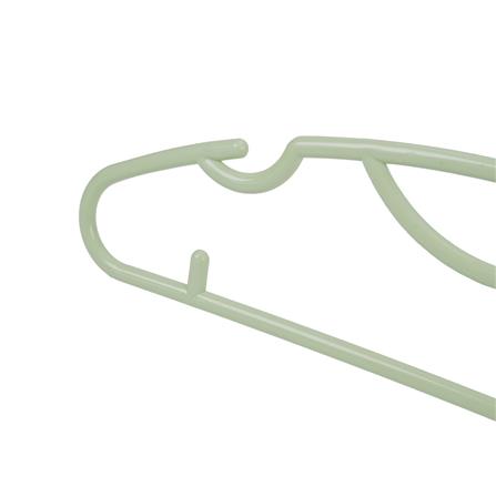 ไม้แขวนเสื้อ KING SIZE PLIM สีเขียว (แพ็ก 6 ชิ้น)_2