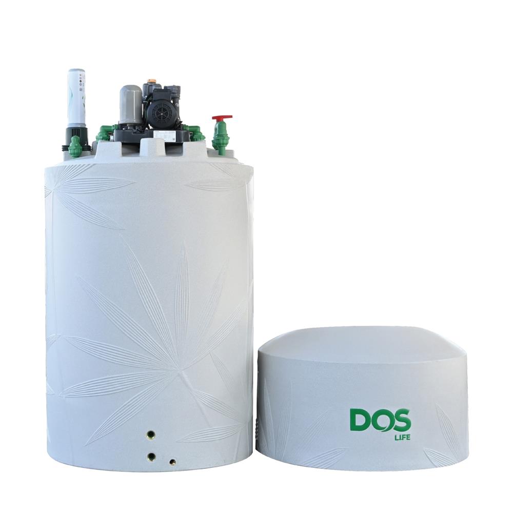 ถังเก็บน้ำ DOS WATER PAC NSN 2000 ลิตร+ปั๊ม HITACHI WMP150XX2 150 วัตต์+เครื่องกรองน้ำใช้ DUPONT สีเทากราเซียร์