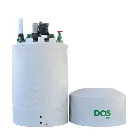 ถังเก็บน้ำ DOS WATER PAC NSN 2000 ลิตร+ปั๊ม HITACHI WMP150XX2 150 วัตต์+เครื่องกรองน้ำใช้ DUPONT สีเทากราเซียร์_0