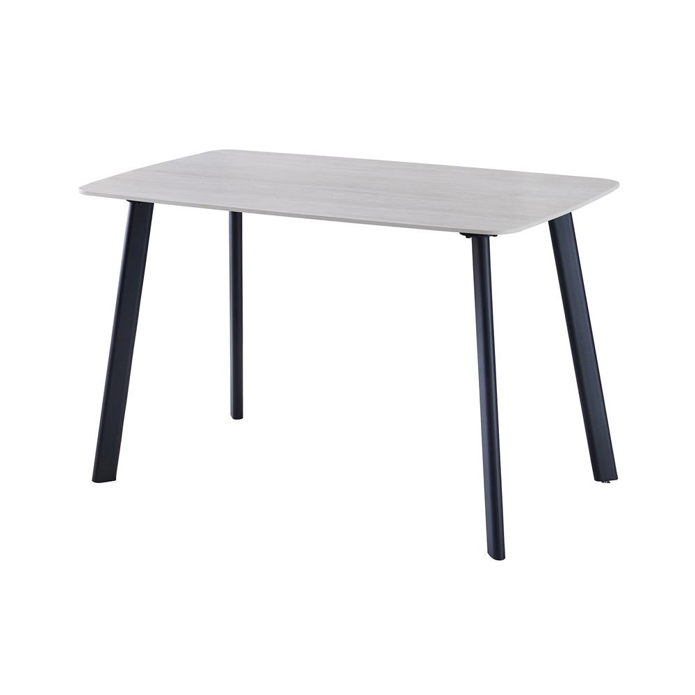 โต๊ะทานข้าว FURDINI NOAH 120 ซม. สีลายหิน/ดำ