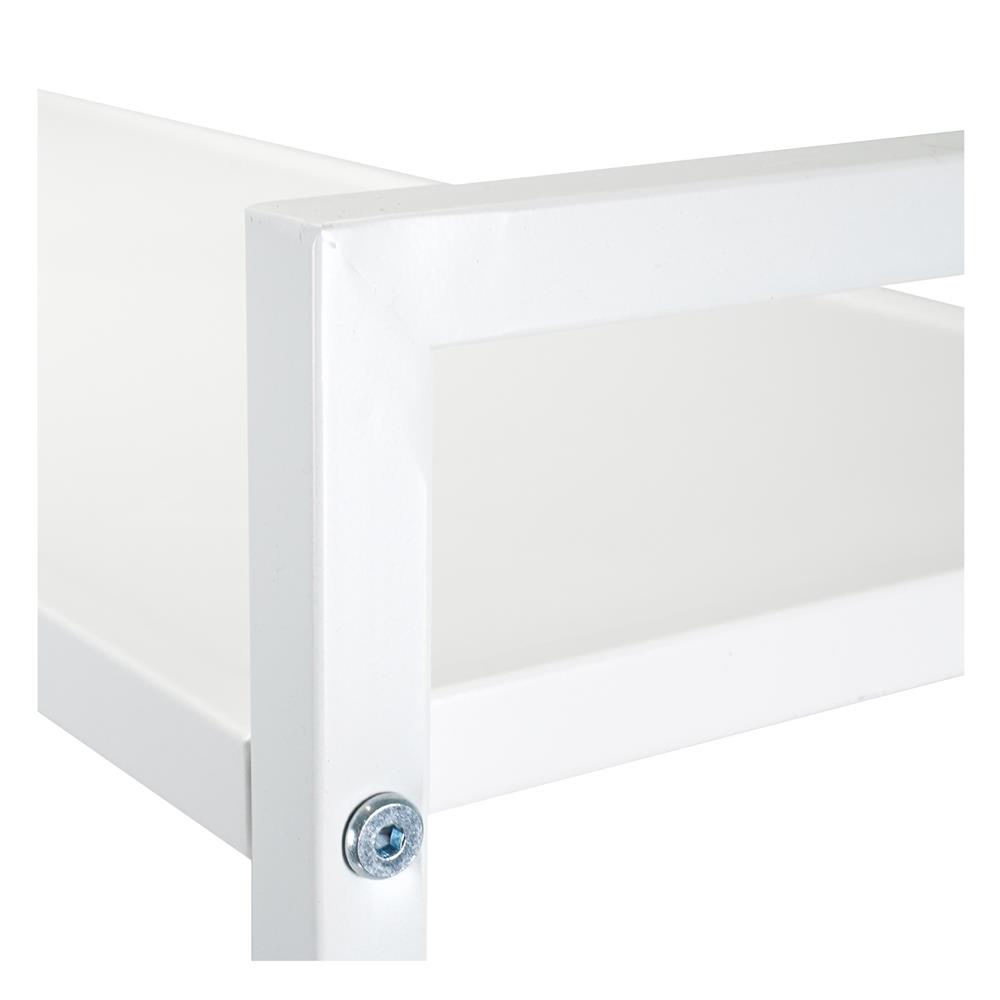 ชั้นวางของ 3 ชั้น STACKO NEAT 75.5x30.6x108.5 ซม. สีขาว