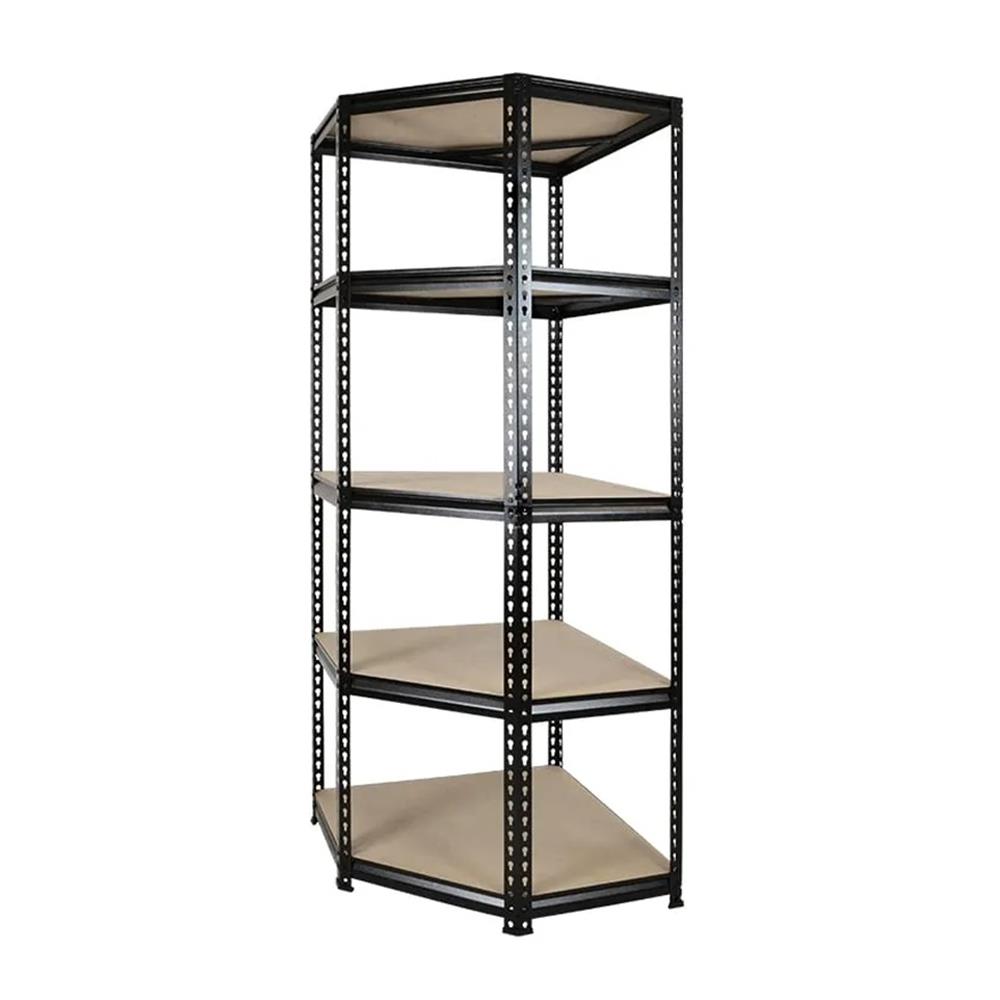 ชั้นวางของโล่งเข้ามุม 5 ชั้น FURDINI BAY 73 ซม. สีดำ